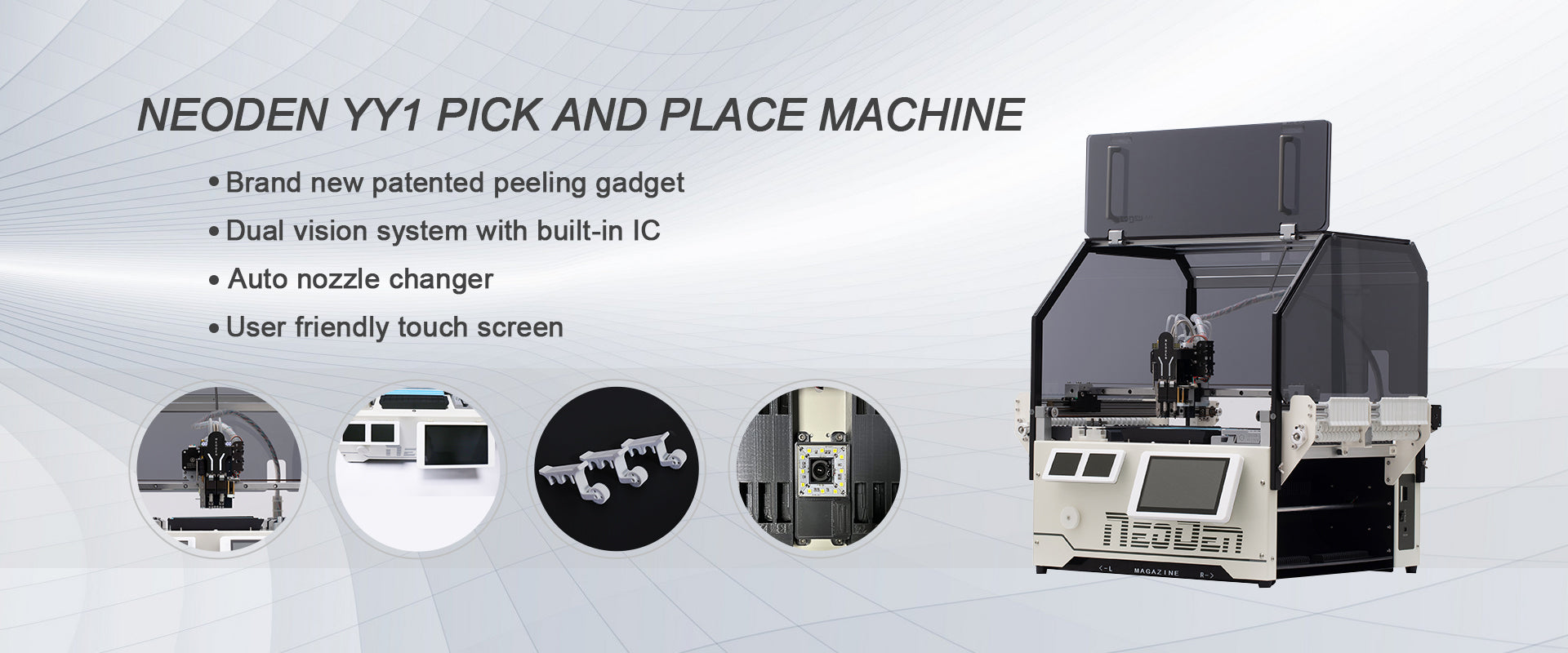 NeoDen SMT | Pick and Place Machine, Reflow Oven Factory